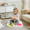 Wooden Sit and Spin Toy with Rotating Base